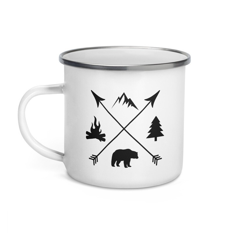 The Rockies Lifestyle - Enamel Mug