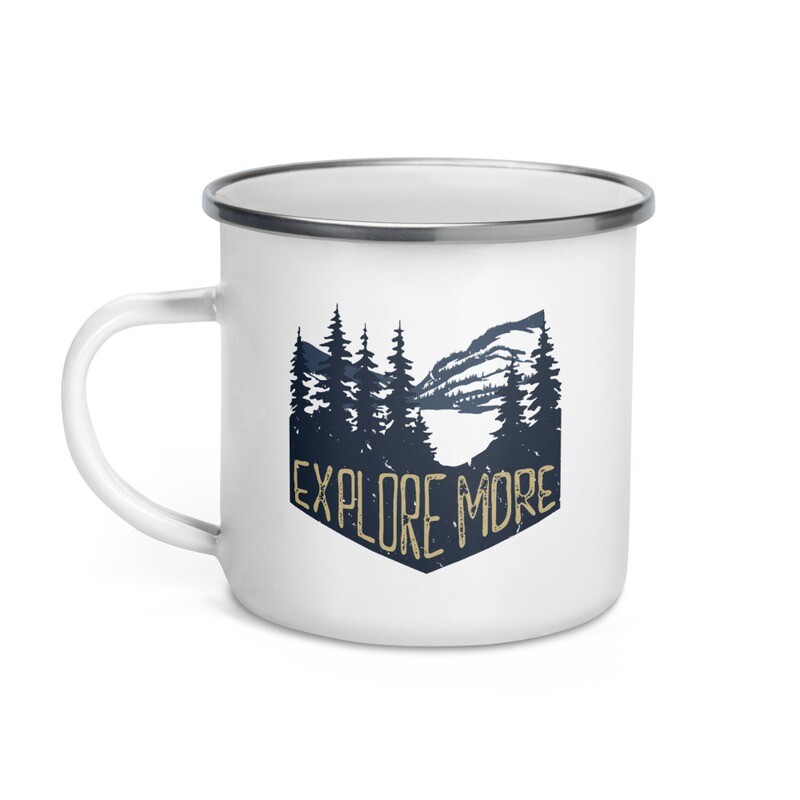 Explore More - Enamel Mug