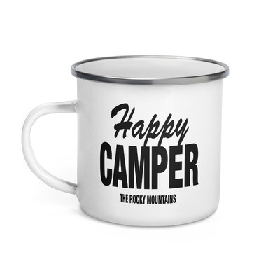 Happy Camper - Enamel Mug