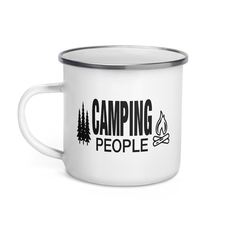 Camping People - Enamel Mug
