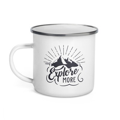 Explore More - Enamel Mug