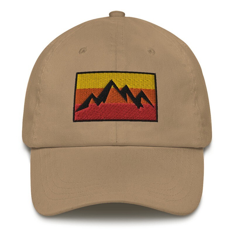 Mountain Sunset - Baseball / Dad hat (Multi Colors)