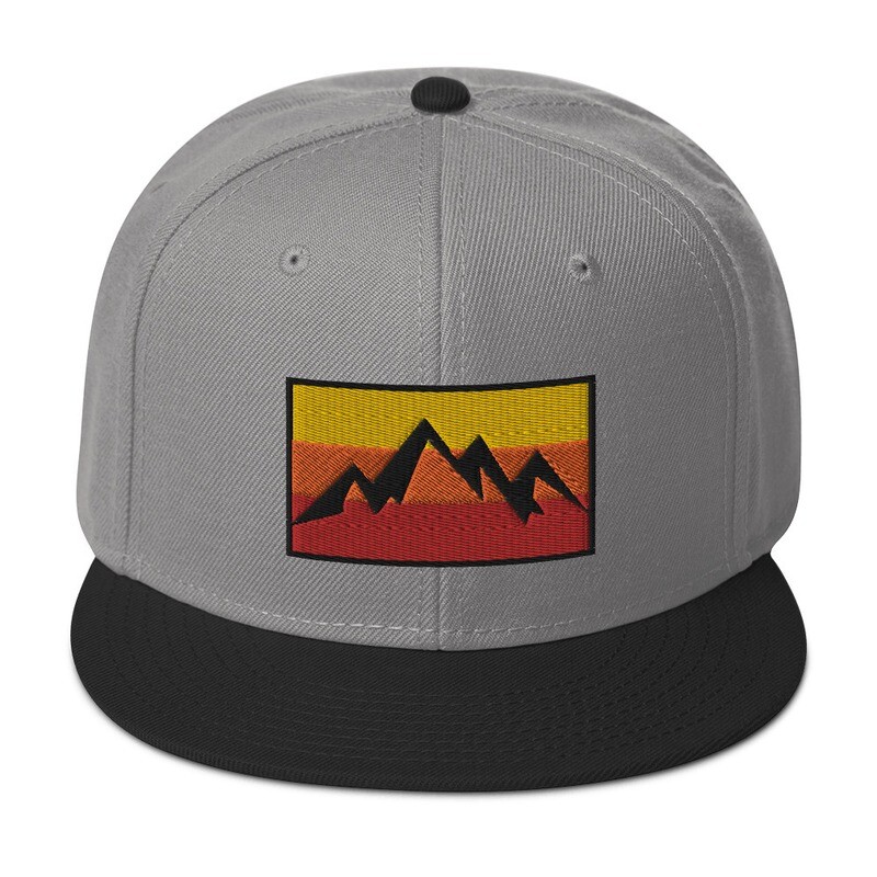 Mountain Sunset - Snapback Hat (Multi Colors)