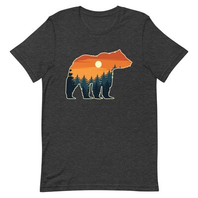 Bear Landscape - T-Shirt (Multi Colors)