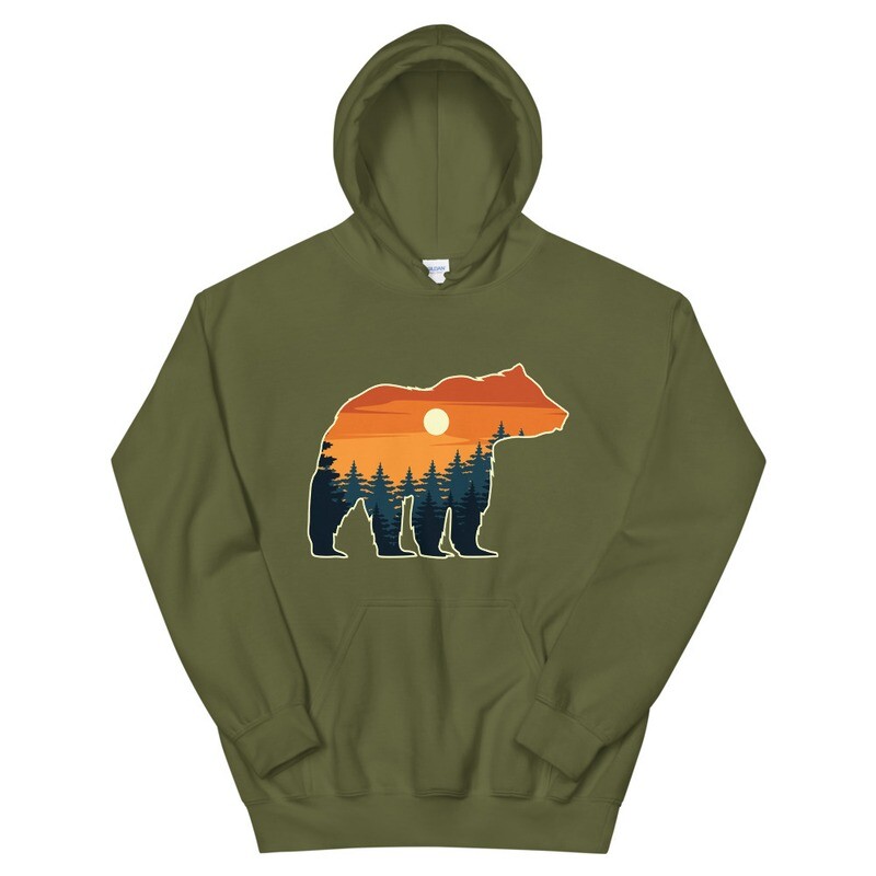Bear Landscape - Hoodie (Multi Colors)