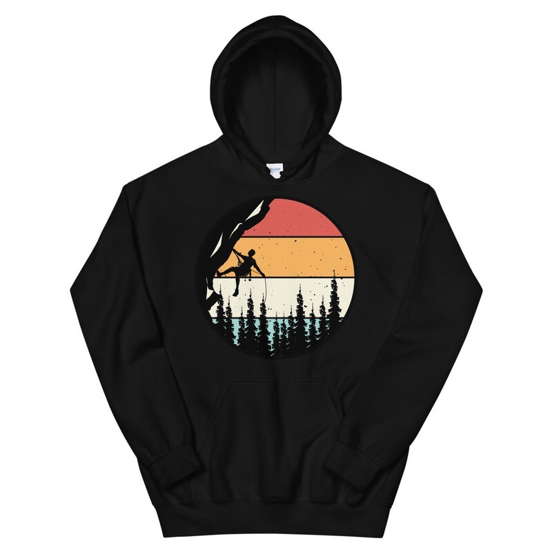 Rock Climber Rock Climbing - Hoodie (Multi Colors)