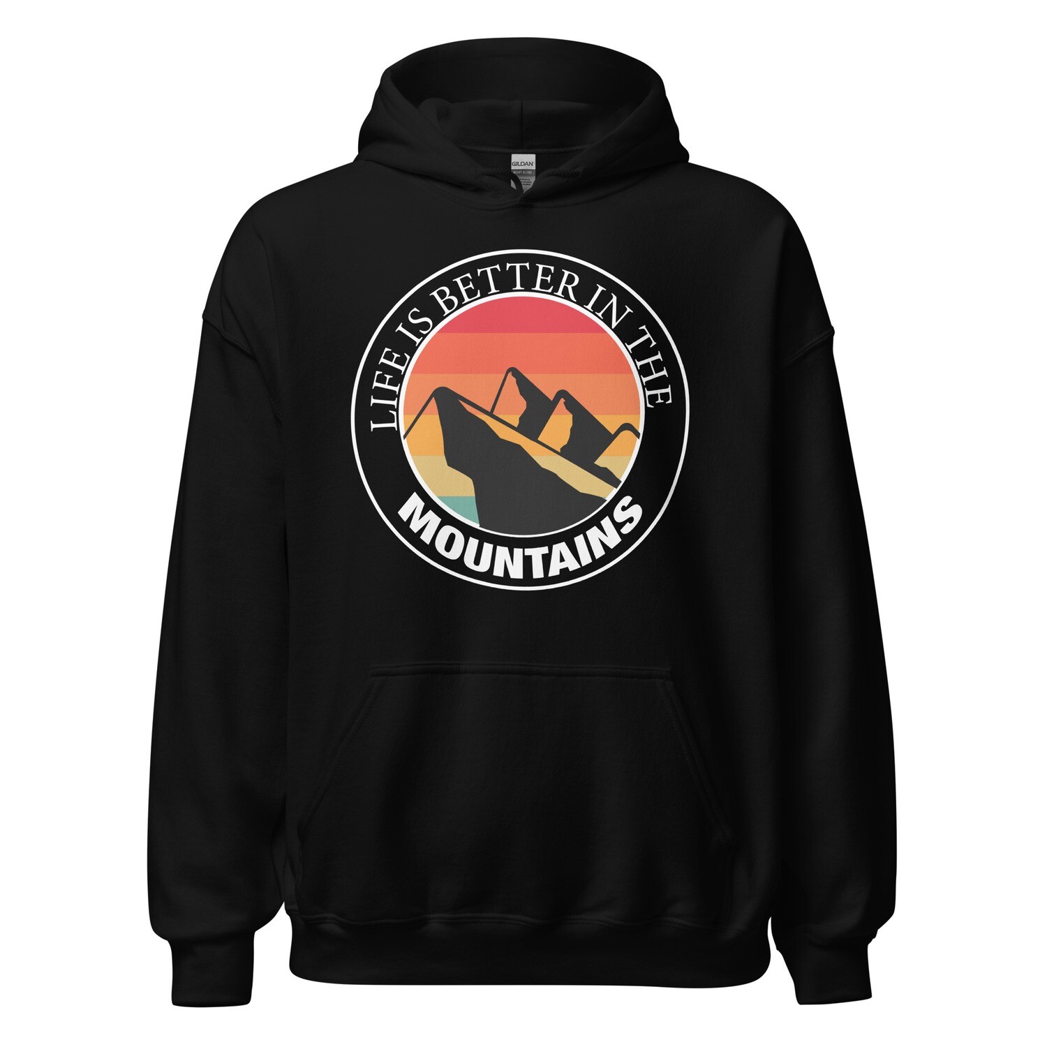 Life is better in the Mountains - Hoodie (multi colors)