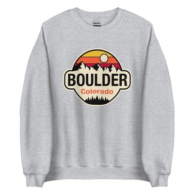 Boulder Colorado - Sweatshirt (multi colors)