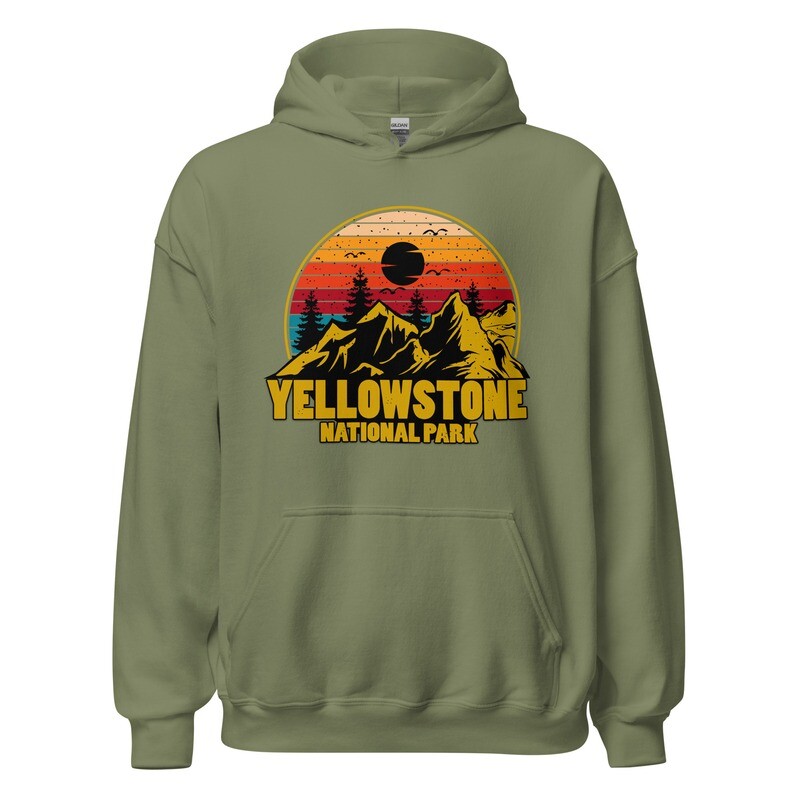 Yellowstone National Park - Hoodie (multi colors)
