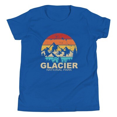 Glacier National Park - Youth T-Shirt (multi colors)