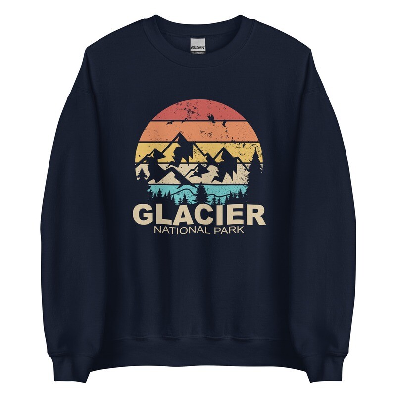 Glacier National Park - Sweatshirt (multi colors)