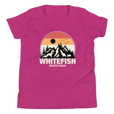 Whitefish Montana - Youth T-Shirt (multi colors)