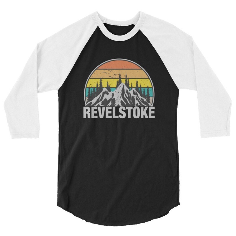 Revelstoke - 3/4 sleeve raglan shirt (multi colors)