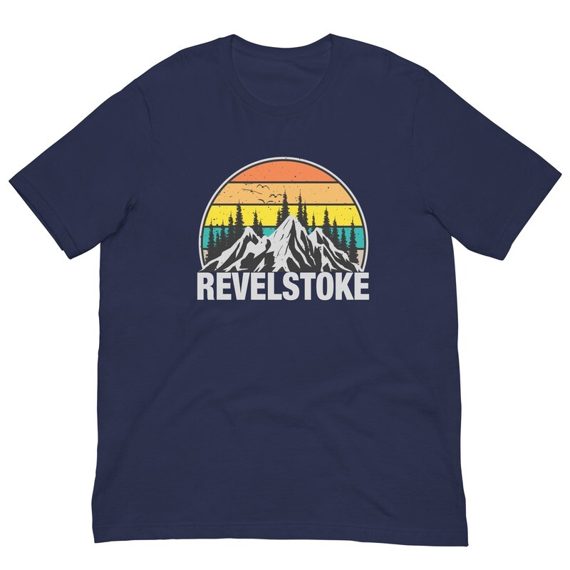 Revelstoke British Columbia - t-shirt (multi colors)