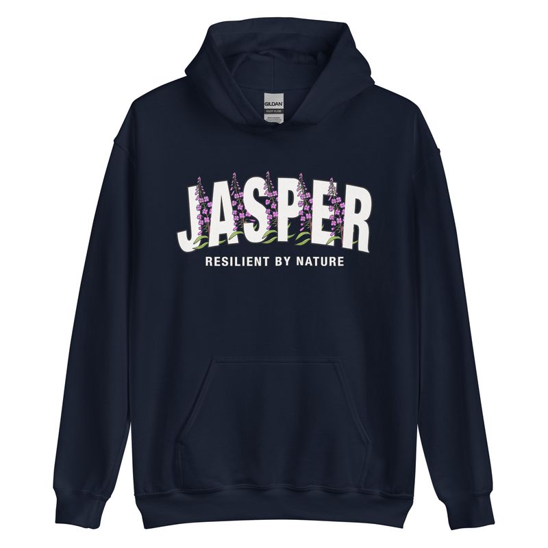 Jasper National Park Fireweed Resilient By Nature - Hoodie (multi colors)