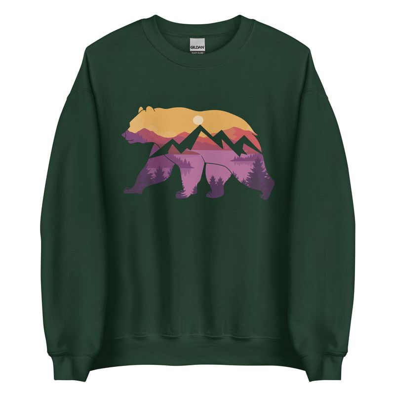 Bear Mountain Landscape - Sweatshirt (multi colors)