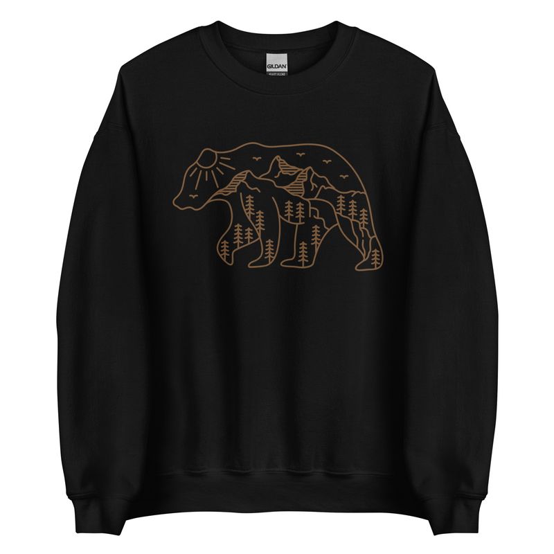 Adventurous Bear - Sweatshirt (multi colors)