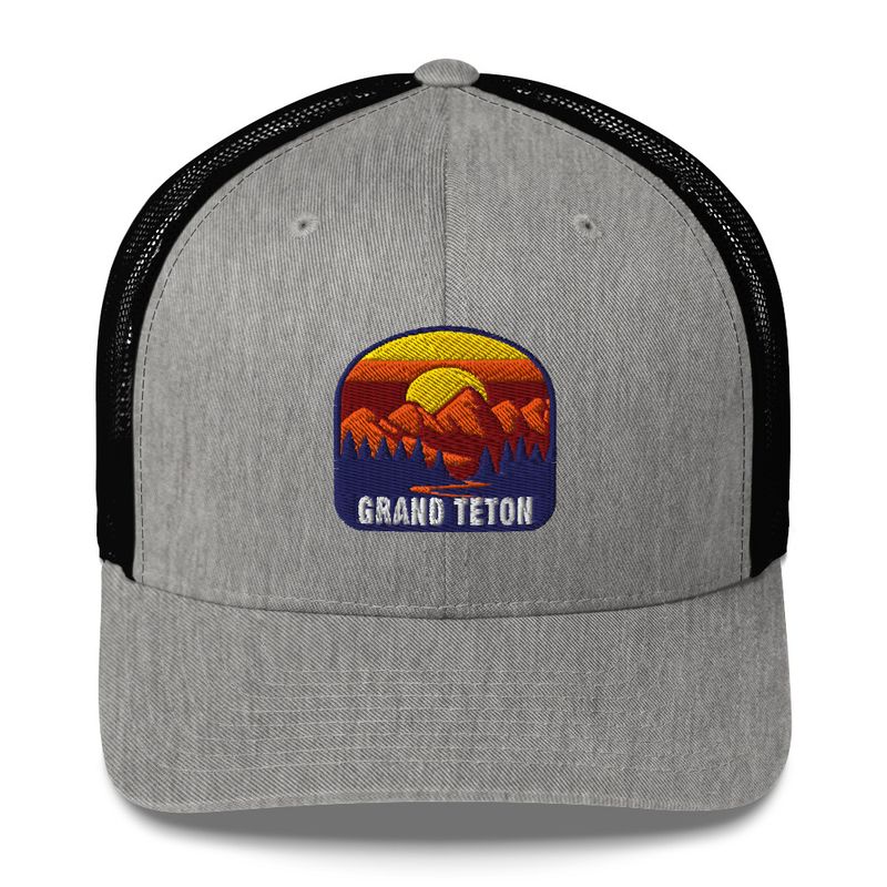 Grand Teton National Park - Trucker Cap (multi colors)