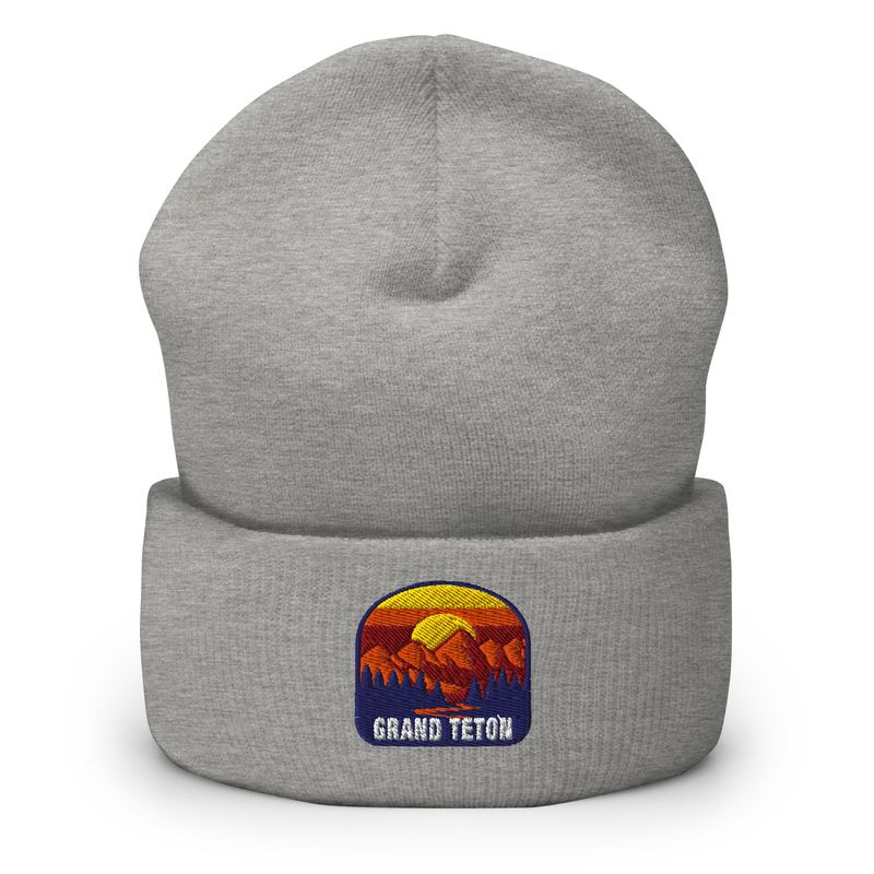 Grand Teton National Park - Cuffed Beanie (multi colors)