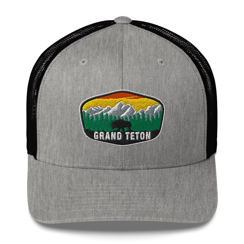Grand Teton National Park - Trucker Cap (multi colors)