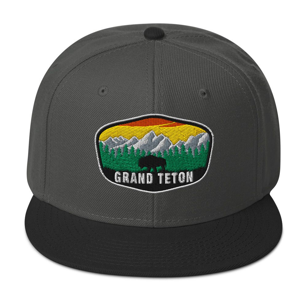 Grand Teton National Park - Snapback Hat (multi colors)