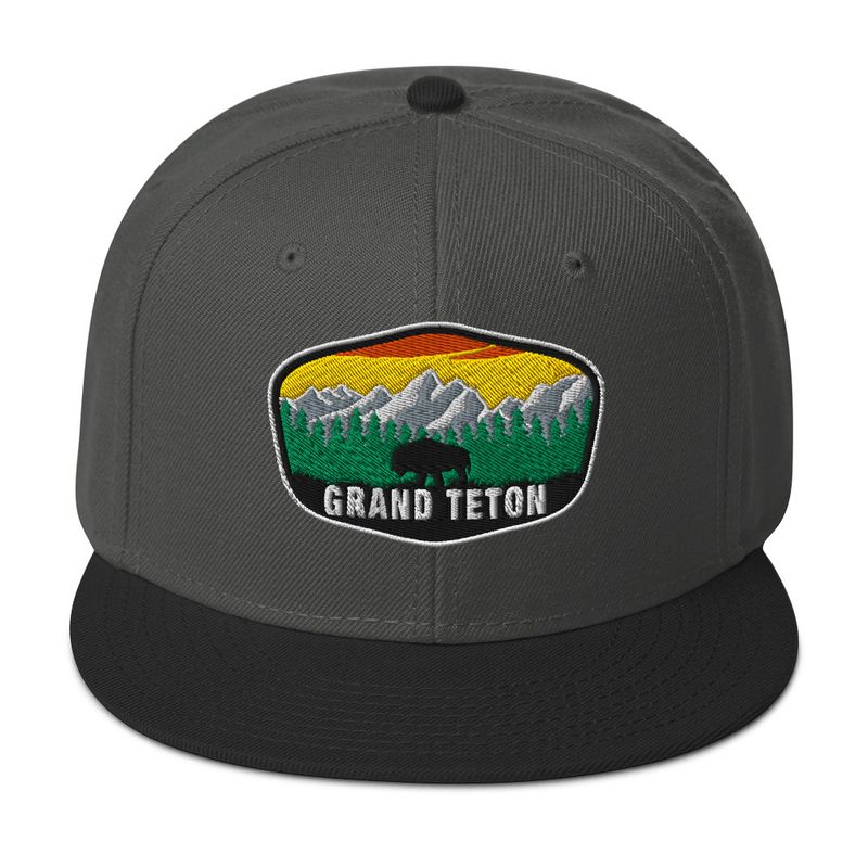 Grand Teton National Park - Snapback Hat (multi colors)