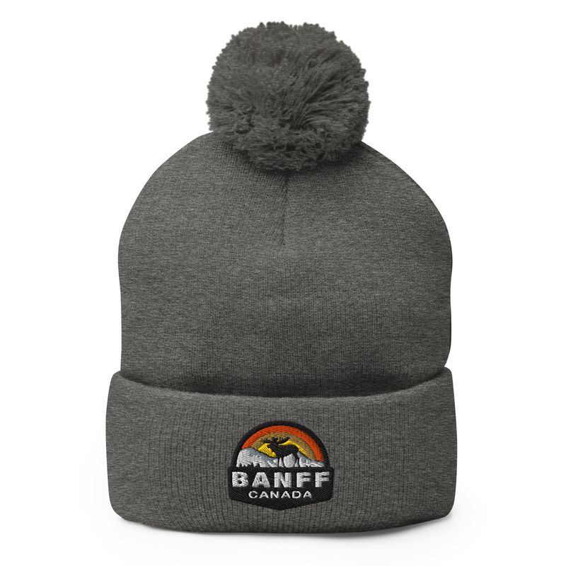Banff National Park - Pom-Pom Beanie (multi colors)