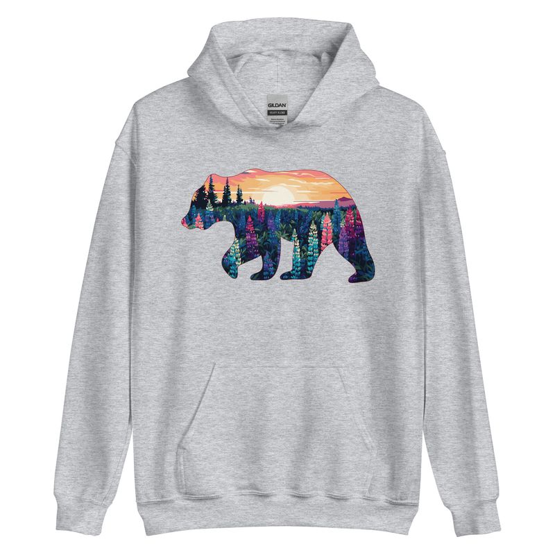 Fireweed Bear - Hoodie (multi colors)