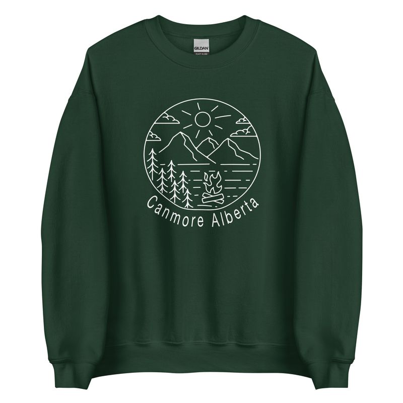 Canmore Alberta - Sweatshirt (multi colors)
