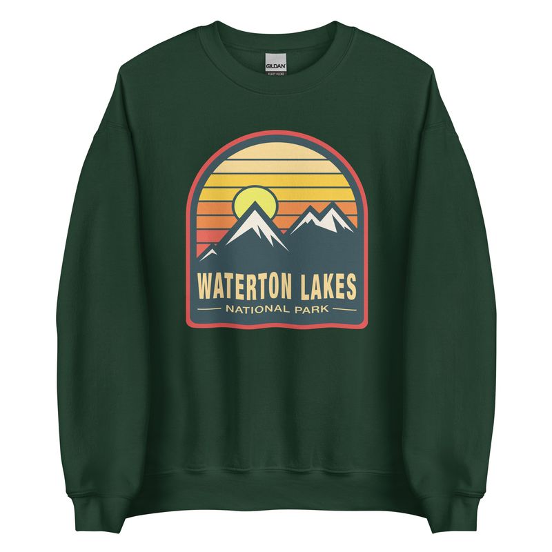 Waterton Lakes National Park - Sweatshirt (multi colors)