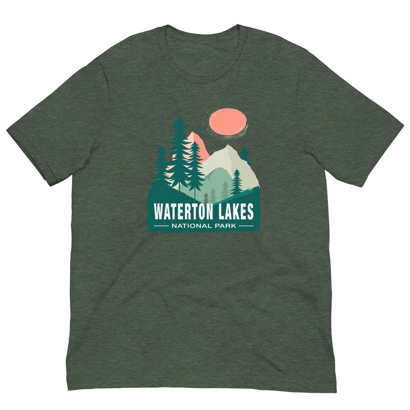 Waterton Lakes National Park - t-shirt (multi colors)