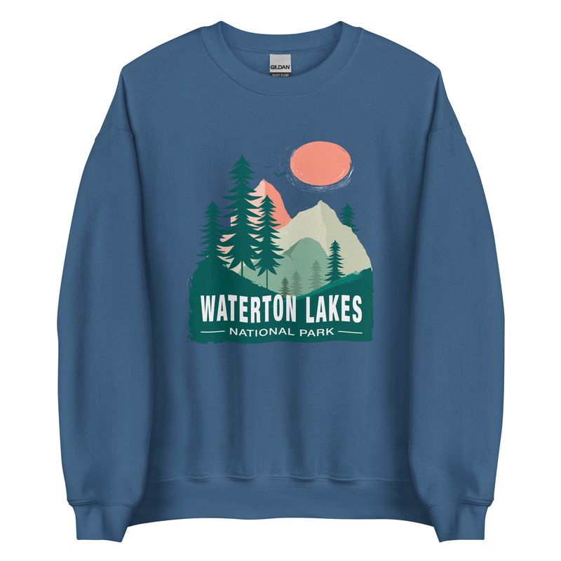 Waterton Lakes National Park - Sweatshirt (multi colors)