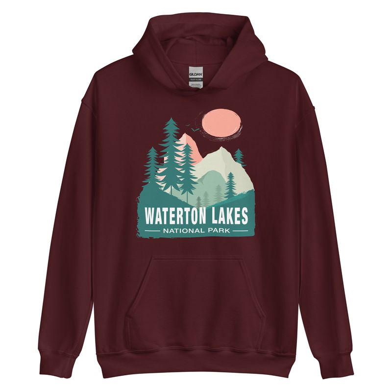 Waterton Lakes National Park - Hoodie (multi colors)