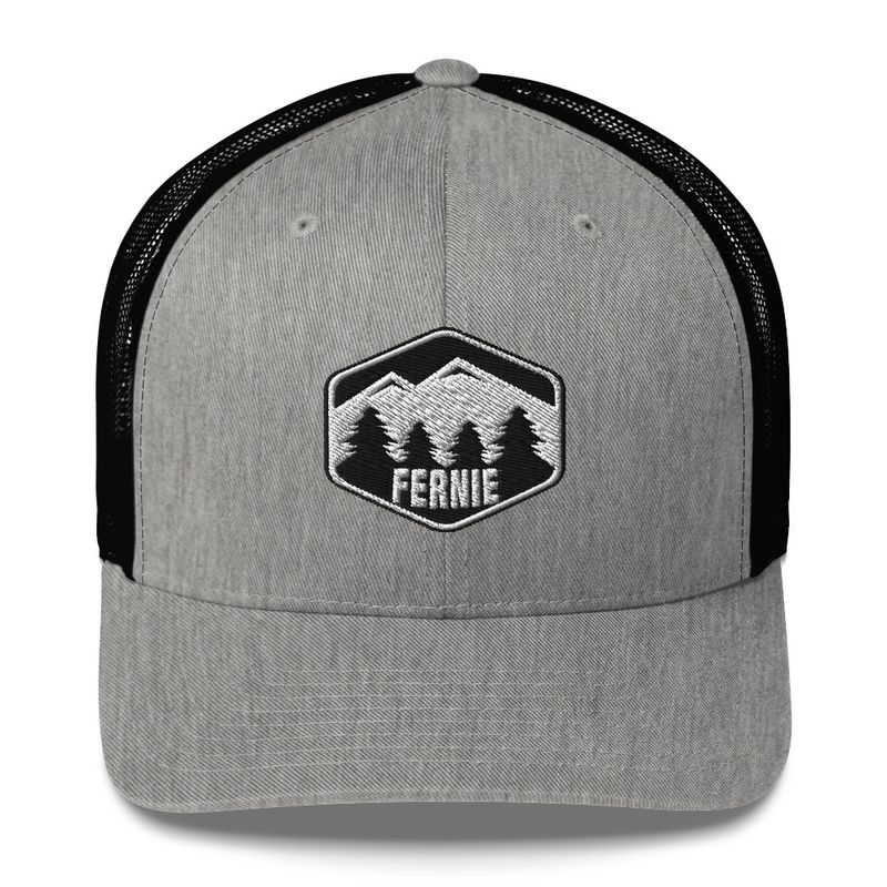 Fernie British Columbia - Trucker Cap (multi colors)