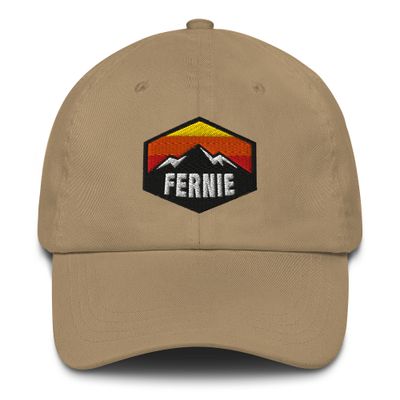 Fernie British Columbia - Dad hat (multi colors)