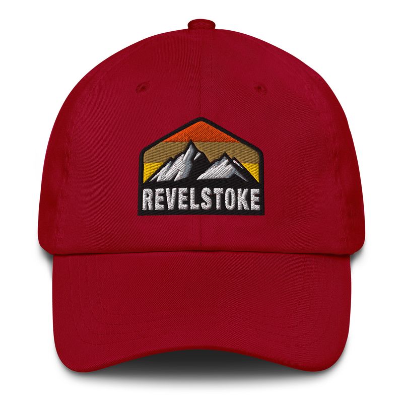 Revelstoke British Columbia - Dad hat (multi color)