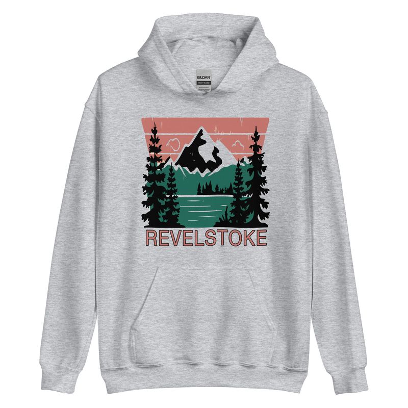 Revelstoke British Columbia - Hoodie (multi colors)