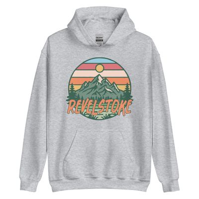 Revelstoke British Columbia - Hoodie (multi colors)