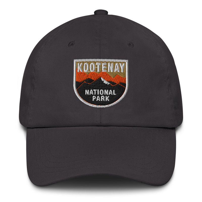 Kootenay National Park -Dad hat (multi colors)