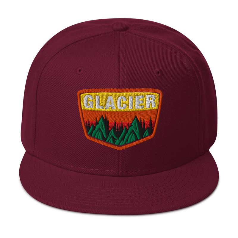 Glacier National Park - Snapback Hat (multi colors)