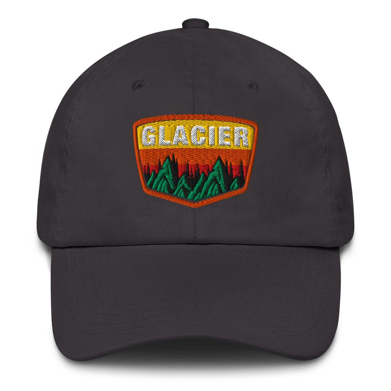 Glacier National Park - Dad hat (multi colors)