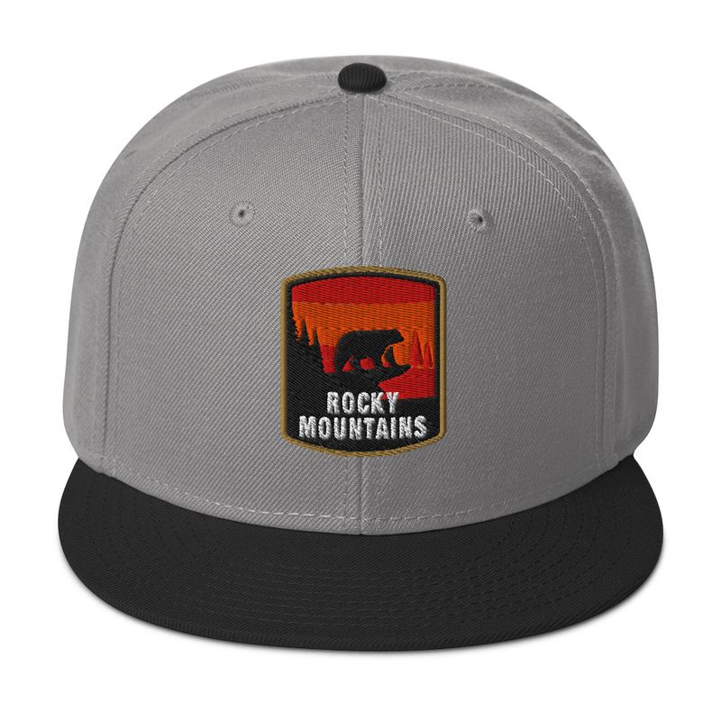 Rocky Mountains - Snapback Hat (multi colors)