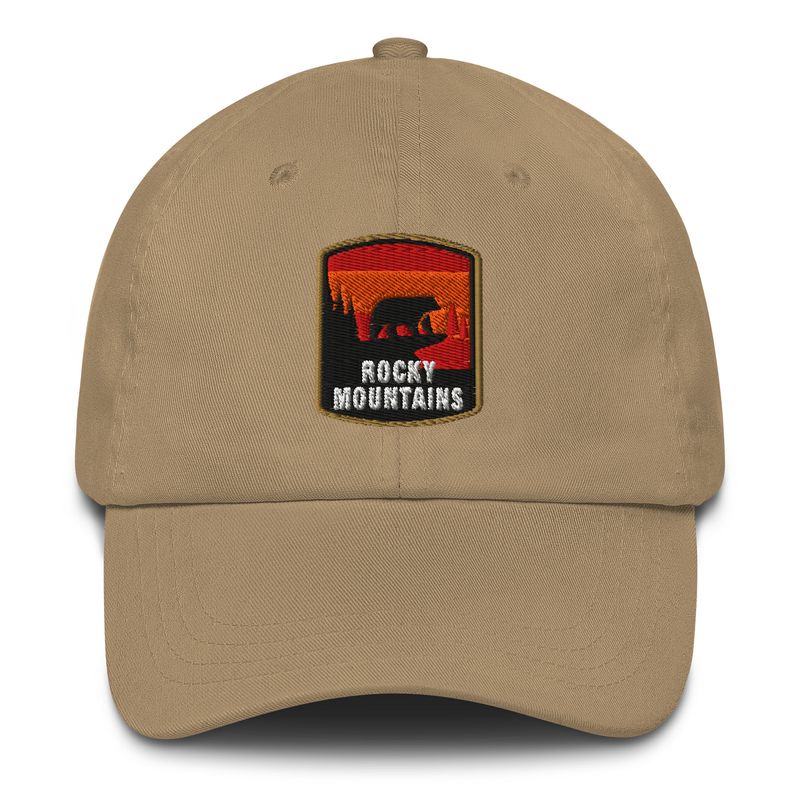 Rocky Mountains - Dad hat (multi colors)