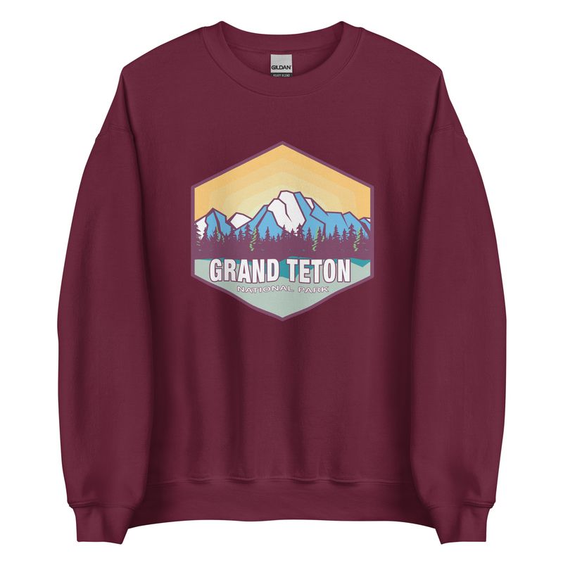 Grand Teton National Park - Sweatshirt (multi colors)