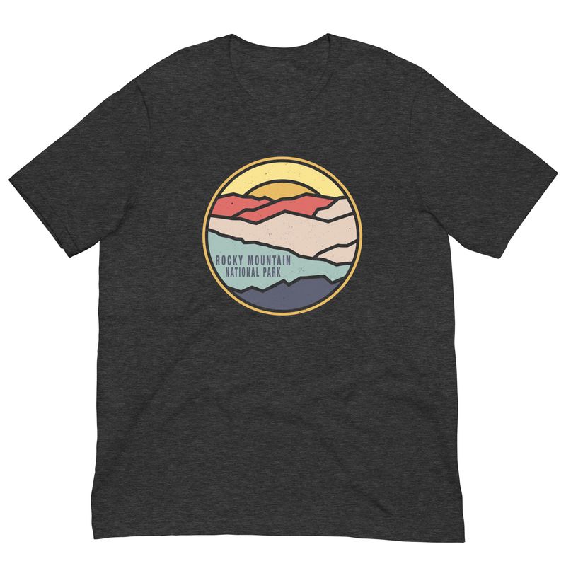 Rocky Mountain National Park - t-shirt (multi colors)