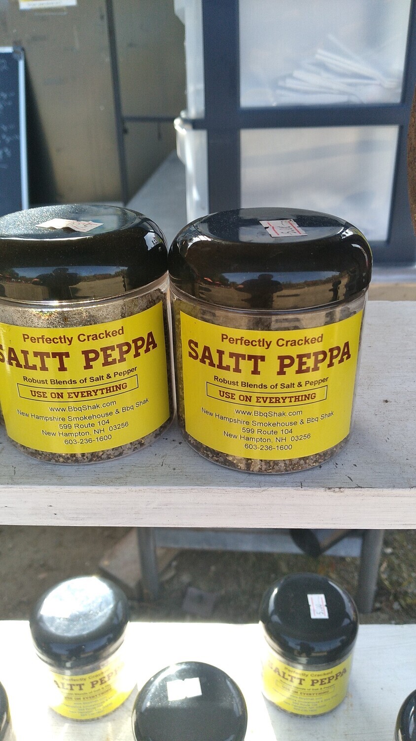 Saltt Peppa 6 oz Pinch Jar 2 pack