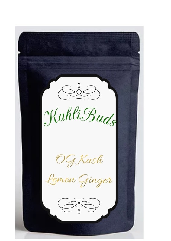 KahliBuds Lemon Ginger Kush Tea