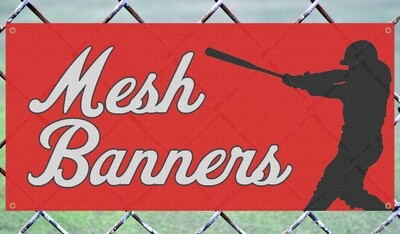 Mesh Fence Banner