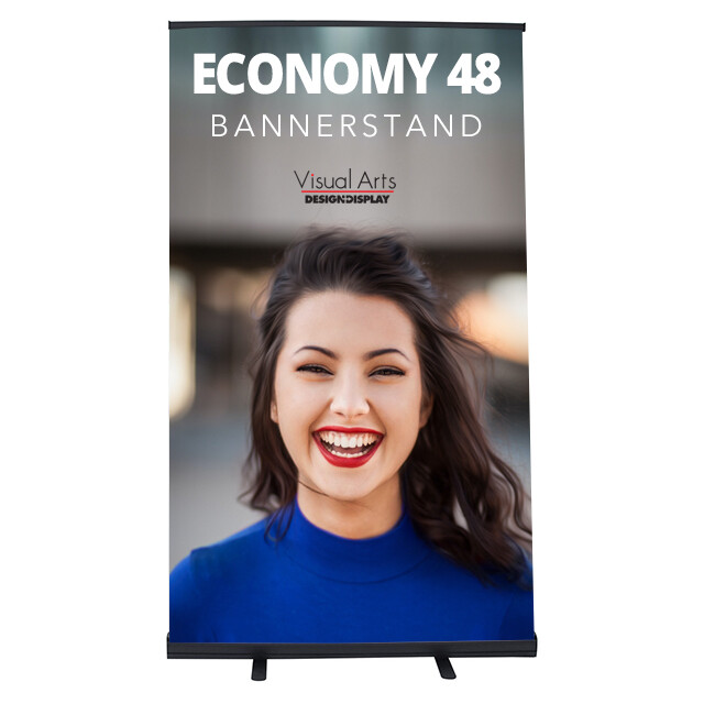 Retractable Banner Stand Economy 48 inch