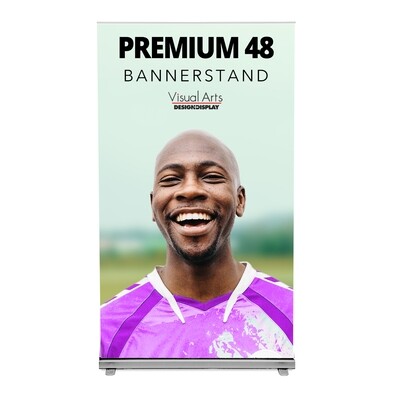 Retractable Banner Stand Premium 48 inch